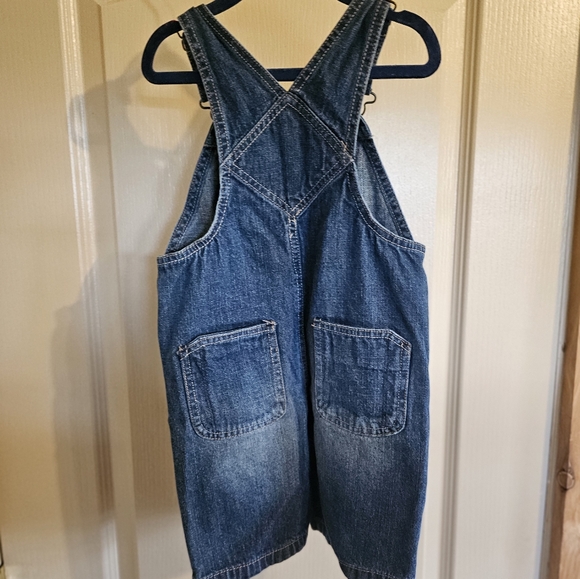 Genuine Kids Overall Jean Bibs Shorts Size 3T - Picture 4 of 6